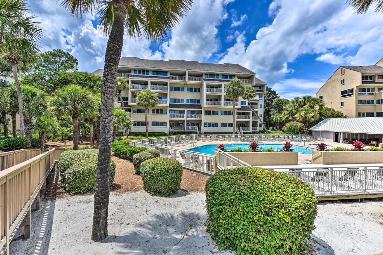 Palmetto Dunes Villa With Views Steps To Beach! Pulau Hilton Head Luaran gambar