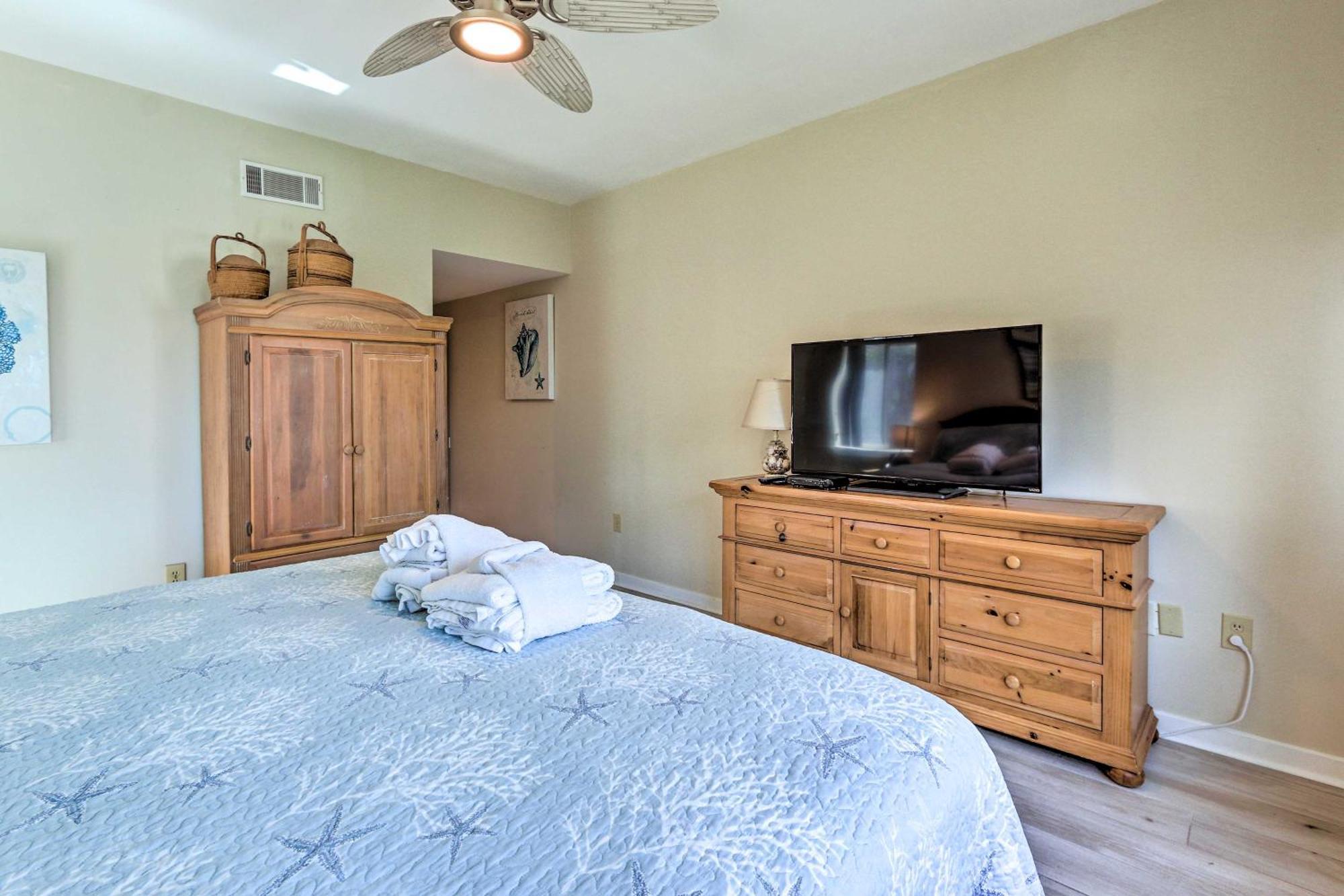 Palmetto Dunes Villa With Views Steps To Beach! Pulau Hilton Head Luaran gambar