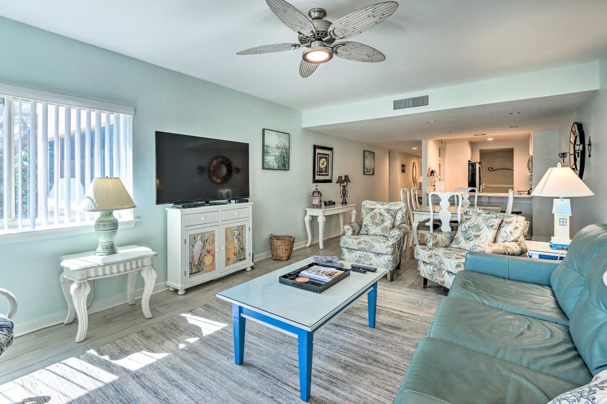 Palmetto Dunes Villa With Views Steps To Beach! Pulau Hilton Head Luaran gambar